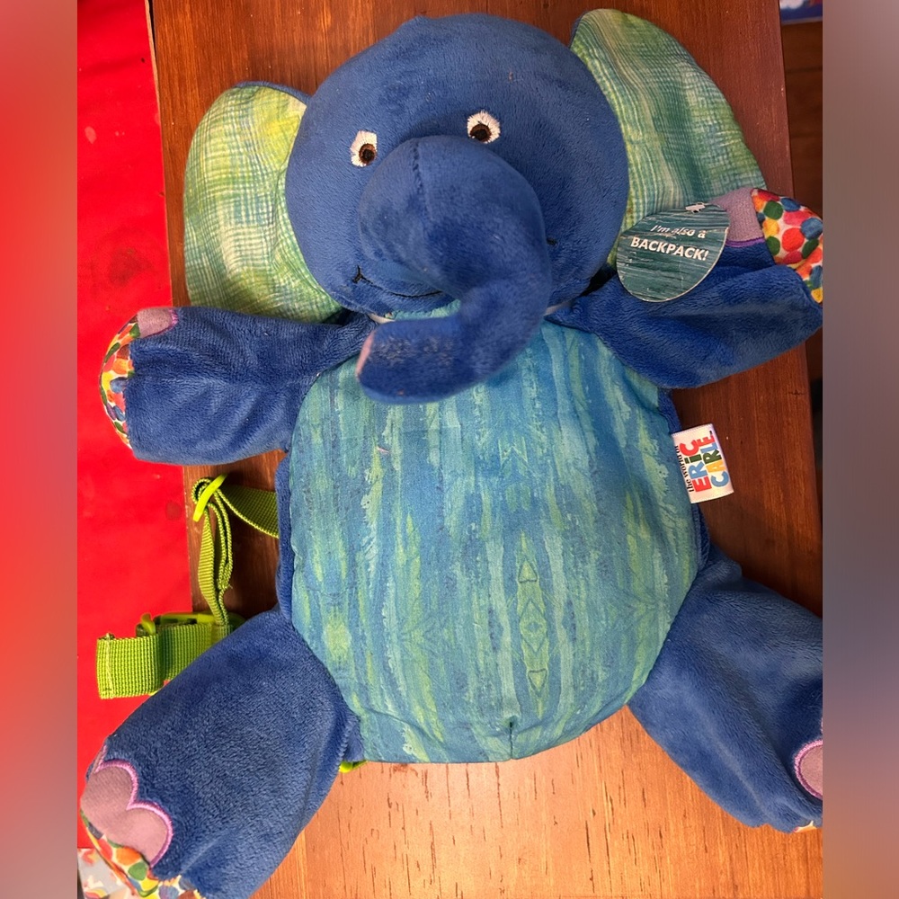 Eric Carle 2 in 1 Elephant Backpack Harness